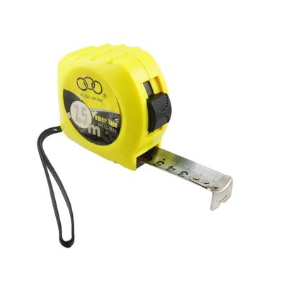 Aexit Yellow 7.5M Tools & Home Improvement x 25mm Self Retractable Steel Ruler Tape Metric Measuring Tape Measures Measure Tools