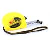 Aexit Yellow Plastic Tools & Home Improvement Housing Retractable Metric Ruler Range Measuring Measure Tape Measures Tape 5M view 3