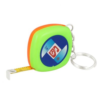 Aexit Green Shell Tools & Home Improvement English Metric Carpenter Ruler Tape Keychain Tape Measures 1M 3Ft