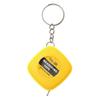Aexit 94cm Meter Tools & Home Improvement Ruler Pendant Keyring Keychain Tape Measures Yellow view 1