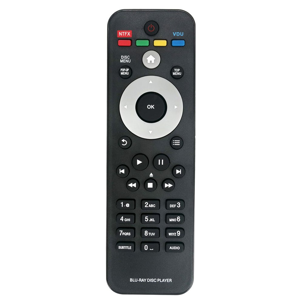 New Replaced Remote fits for Philips BLU-RAY DISC Player BDP2105 BDP2105/F BDP3406/F7 BDP5010 BDP5406 BDP5406/F7 BDP2180/F8 BDP2185/F7 BDP2185 BDP2700 BDP3306 996510041474 PB9001/12 PB9001