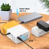 Mini Projector, Meer Portable Pico Full Color LED LCD Video Projector for Children Present, Video TV Movie, Party Game, Outdoor Entertainment with HDMI USB AV Interfaces and Remote Control view 4