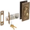 Schlage Lock Company B60ADD609 Series Deadbolt Addison Rose Single Cylinder Deadbolt view 1