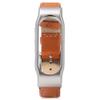Leather Band Stainless Steel Watch Strap for Xiaomi Miband 2 view 4