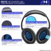 AHG Accessory House Global QC2 QC15 Ear Pads and QC2 QC15 Headband pad Cushion. Compatible with Bose QuietComfort 15 (QC15) and Bose QuietComfort 2 (QC2) Headphones. Easy DIY Fit/Extra Thick view 3