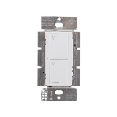 Lutron Deep Back Cover Maestro Switch with Occupancy/Vacancy Sensor White (MS-OPS6M2N-DV-WH)