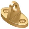 Cabin Swivel Hook Eye Lifetime Brass view 1