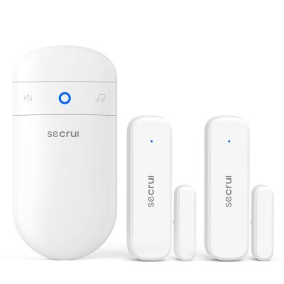 Door Chime When Door Opens, Door Opened Alarm for Home/Business Office/Bedroom Entering, 2-Sensor + 1-Receiver with 500FT Range,58 Chimes,5-Volume Level, Entry Alert for Kids/Toddler/Dementia Safety