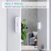 Door Chime When Door Opens, Door Opened Alarm for Home/Business Office/Bedroom Entering, 2-Sensor + 1-Receiver with 500FT Range,58 Chimes,5-Volume Level, Entry Alert for Kids/Toddler/Dementia Safety view 2