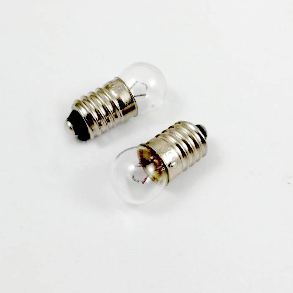 Heshaoc 20x E10 4.8V / 0.3A 1.44W Miniature Screw Base Light Bulb Lamp Flashlight Torch Work Light DIY Experiment