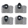 Eyecup Eyepiece Viewfinder Eyeshade for Nikon D3500 D7500 D7200 D7100 D7000 D5600 D5500 D5300 D5200 D5100 D5000 D3400 D3300 D3200 D780 D750 D610 D600 D300S Replaces Nikon DK-25 DK-21 DK-24 23 22 20 28 view 2