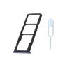 JayTong Dual Sim Card Tray + Sim Card Tray/Micro SD Memory Card Holder Slot Replacement with Remover Eject Pin Tool for Hua-wei Y9 2018 FLA-L22 FLA-LX2 FLA-AL00 FLA-LA10/Enjoy 8 Plus FLA-AL20 B-LUE view 1