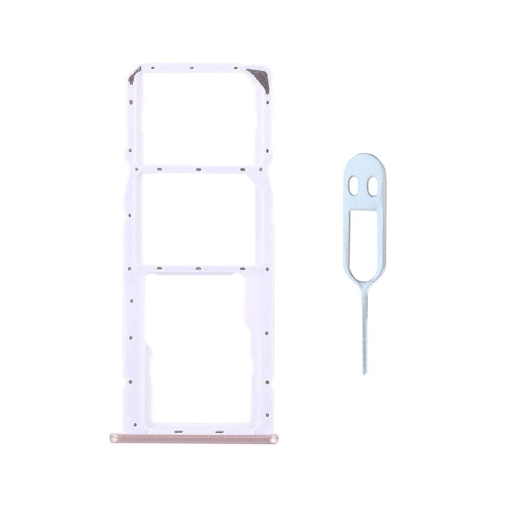 JayTong Dual Sim Card Tray + Sim Card Tray/Micro SD Memory Card Holder Slot Replacement with Remover Eject Pin Tool for Hua-wei ho-nor 7C / Nova 2 Lite/Enjoy 8 Gold
