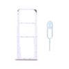 JayTong Dual Sim Card Tray + Sim Card Tray/Micro SD Memory Card Holder Slot Replacement with Remover Eject Pin Tool for Hua-wei ho-nor 7C / Nova 2 Lite/Enjoy 8 Gold view 1