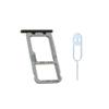 JayTong Sim Card Tray + Sim Card Tray/Micro SD Memory Card Holder Slot Replacement with Remover Eject Pin Tool for Hua-wei Nova 3 Nova3 Black view 1