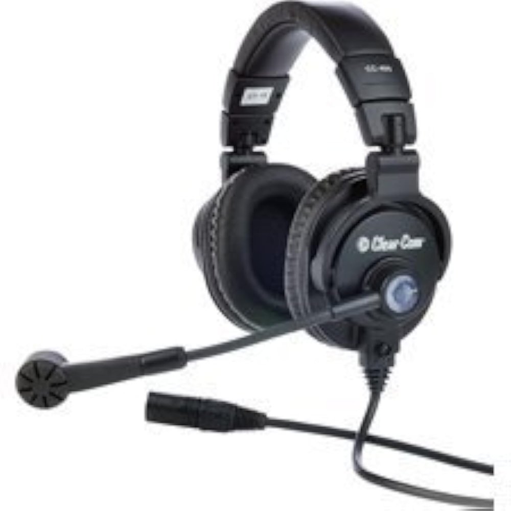 Clear-Com CC-400-X4 Double-Ear Headset with 4-pin Female XLR-by-Clear-Com