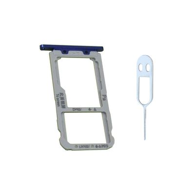 JayTong Sim Card Tray + Sim Card Tray/Micro SD Memory Card Holder Slot Replacement with Remover Eject Pin Tool for Hua-wei Nova 3 Nova3 Purple