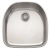 Franke PCX1102109 Prestige 22 1/4" x 19 7/8" x 9 1/16" 18 Gauge Undermount Single Bowl Stainless Steel Kitchen Sink view 1
