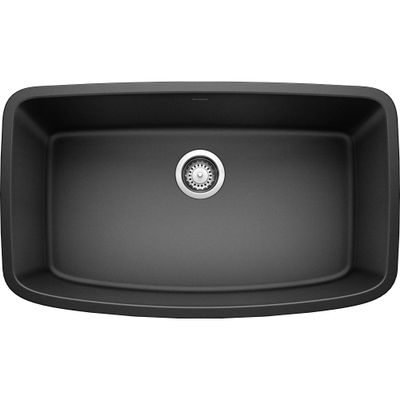 BLANCO 441610 Valea Super Single Bowl-Anthracite Sink, 32" L x 19" W