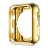 Leotop Compatible with Apple Watch Case 44mm 40mm, Soft Flexible TPU Plated Protector Bumper Shiny Cover Lightweight Thin Guard Shockproof Frame Compatible for iWatch Series 6 5 4 SE(Gold, 44mm) view 1