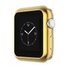 Leotop Compatible with Apple Watch Case 44mm 40mm, Soft Flexible TPU Plated Protector Bumper Shiny Cover Lightweight Thin Guard Shockproof Frame Compatible for iWatch Series 6 5 4 SE(Gold, 44mm) view 2