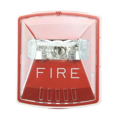 Wheelock STR Exceder-Series Wall-Mount Notification Strobe, 24VDC, Red