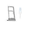 JayTong Sim Card Tray + Sim Card Tray/Micro SD Memory Card Holder Slot Replacement with Remover Eject Pin Tool for Galaxy Note 9 Purple view 1
