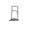 JayTong Sim Card Tray + Sim Card Tray/Micro SD Memory Card Holder Slot Replacement with Remover Eject Pin Tool for Galaxy Note 9 B-LUE view 2