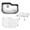 BLANCO 441645 ONE XL Undermount Stainless Steel Kitchen Sink with Grid and Multi-Level Grid - MULTI-LEVEL Kit view 1