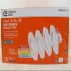 Commercial Electric 5/6 in White Integrated LED Energy Star Color Changing Recessed Trim Downlight 4 Pk view 1