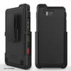Wireless ProTech Case with Clip Compatible with Sonim XP8 Phone Model XP8800. Heavy Duty Rotating Belt Clip Holster and Durable Flexible Protective Case Combo (Black) view 1