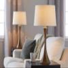 Lenuxe 29" Metal Table Lamps Set of 2, Desk Lamp, Bedside Lamps for Night Stands, Nightstand Lamp, Small Table Lamps for Living Room Set of 2, Gold Lamps Set of 2 (Matte Golden Bronze) view 2