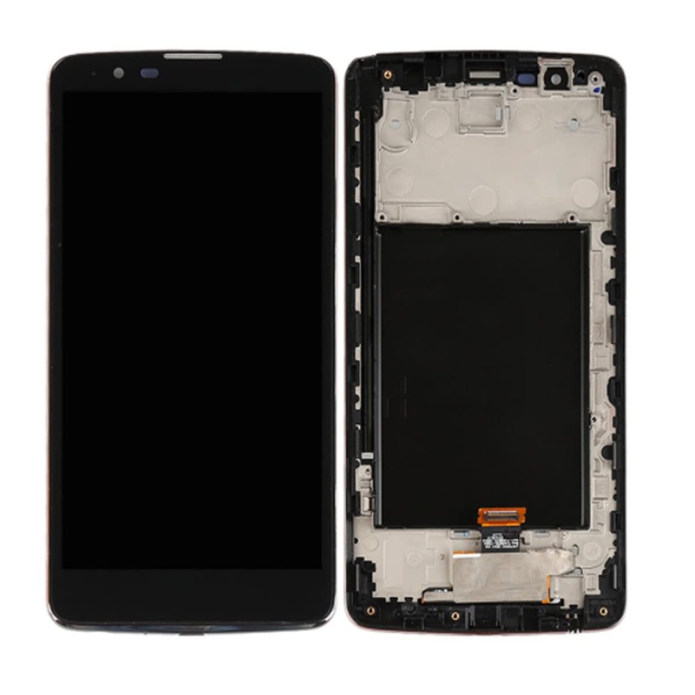 Replacement LCD Display Digitizer Full Assembly Screen + Frame for LG Stylo 2 Plus (K557) - Black