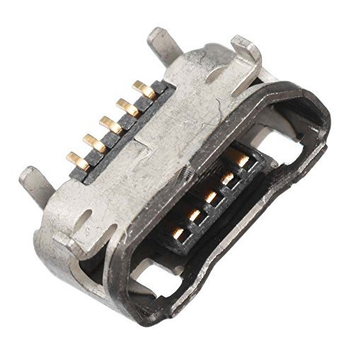 Best Shopper - Micro USB Charge Port Dock Connector Replacement Part Compatible with Motorola Moto X 2nd Gen XT1096 XT1097