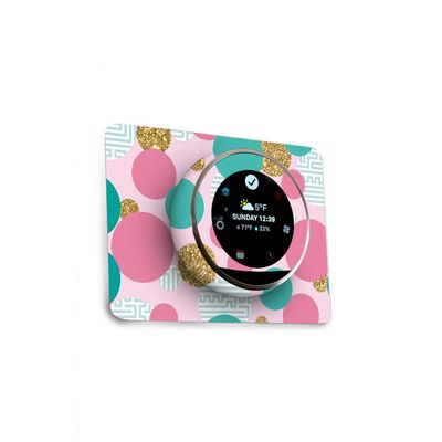 MightySkins Skin Compatible with Nest Thermostat - Golden Bubbles | Protective, Durable, and Unique Vinyl Decal wrap Cover | Easy to Apply, Remove, and Change Styles | Made in The USA