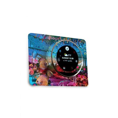 MightySkins Skin Compatible with Nest Thermostat - Tropical Resort | Protective, Durable, and Unique Vinyl Decal wrap Cover | Easy to Apply, Remove, and Change Styles | Made in The USA