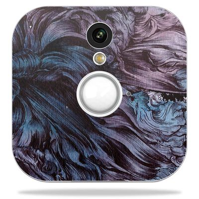 MightySkins Skin Compatible with Blink Home Security Camera - Angry Ripple | Protective, Durable, and Unique Vinyl Decal wrap Cover | Easy to Apply, Remove, and Change Styles | Made in The USA