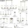 Livex Lighting 3-Light Ceiling Mount, Brushed Nickel view 2