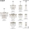 Livex Lighting 3-Light Ceiling Mount, Brushed Nickel view 4