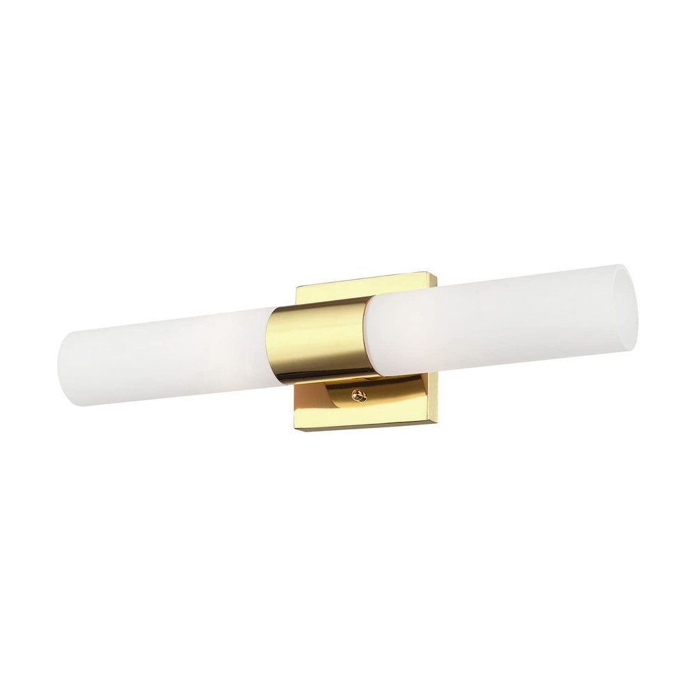 Livex Lighting 2 Lt Polished Brass ADA Bath Vanity