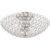 Livex Lighting 2-Light Ceiling Mount, Brushed Nickel view 4