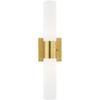Livex Lighting 2-Light Fixture, Satin Brass view 2