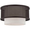 Livex Lighting 1-Light Ceiling Mount, Bronze view 1