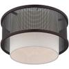 Livex Lighting 1-Light Ceiling Mount, Bronze view 3