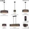 Livex Lighting 1-Light Ceiling Mount, Bronze view 4