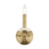 Livex Lighting 42701-01 Bancroft 1-Light Wall Sconce, Antique Brass view 3