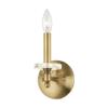 Livex Lighting 42701-01 Bancroft 1-Light Wall Sconce, Antique Brass view 4