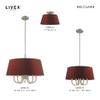 Livex Lighting 1 Lt Brushed Nickel Ceiling Mount view 2