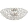 Livex Lighting 4-Light Ceiling Mount, Brushed Nickel view 4
