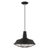 Livex Lighting 41184-66 Metal - 1-Light Mini Pendant, Brushed Aluminum view 3